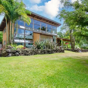 Villa Jungle Haven Ocean Front Eco On Fruit Farm, Pahoa